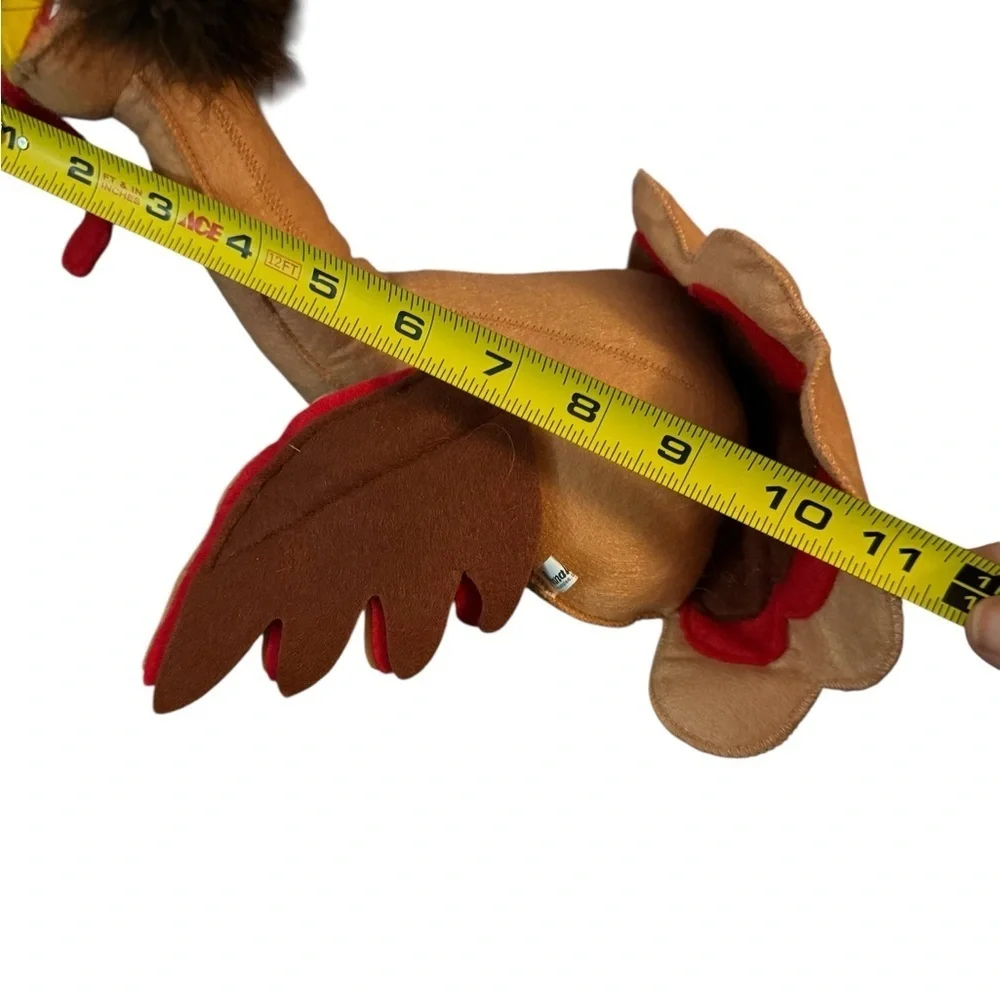🦃 Annalee 2017 9” Thanksgiving Turkey Felt Figurine – Excellent Condition